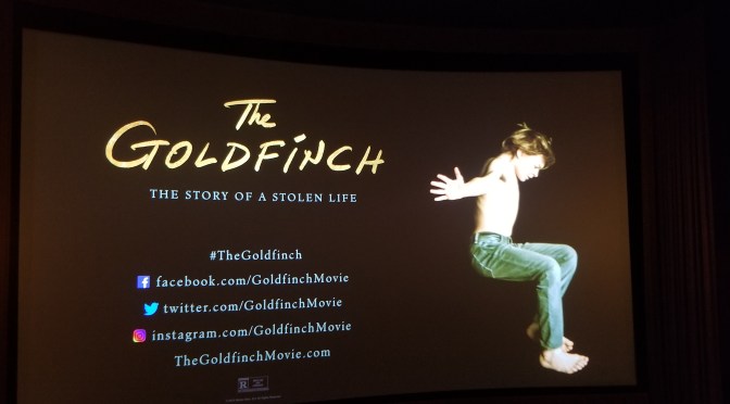 REVIEW: “THE GOLDFINCH” (2019) Warner Bros.