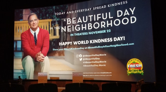 REVIEW: “A BEAUTIFUL DAY IN THE NEIGHBORHOOD” (2019) Sony/TriStar Pictures